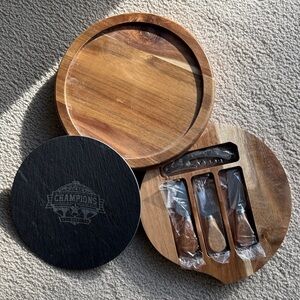 Normandy Cheese and Wine Charcuterie Set NEW